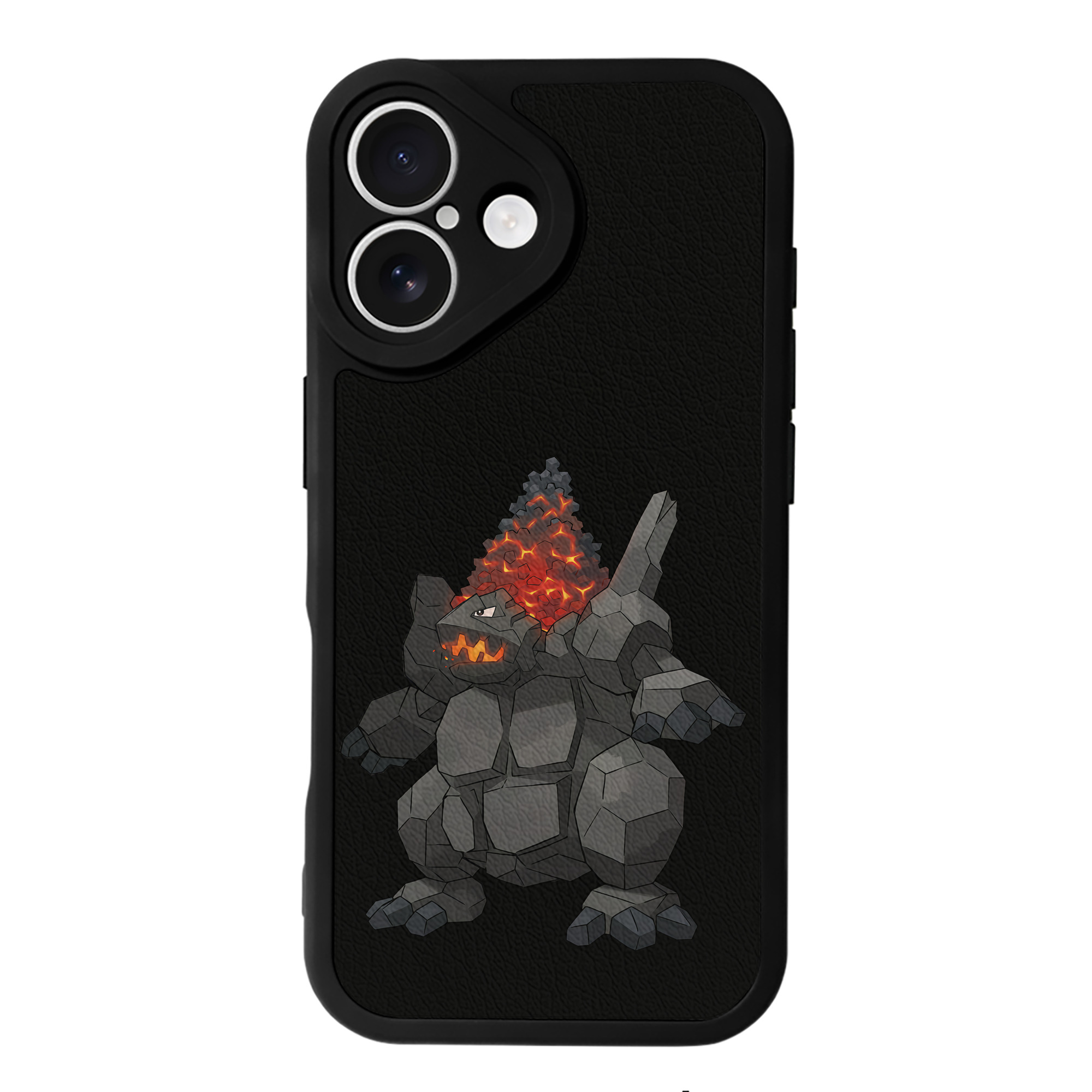 （画像用） ポケットモンスター Pokémon 【iPhone 16シリーズ対応】シリコンスマホケース（レザー調） 材質：シリコン